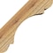 Ekena Millwork 6"W x 8"D x 8"H Olympic Rough Sawn Knee Brace, Western Red Cedar BRC06X08X08OLY00RWR - alternate 2